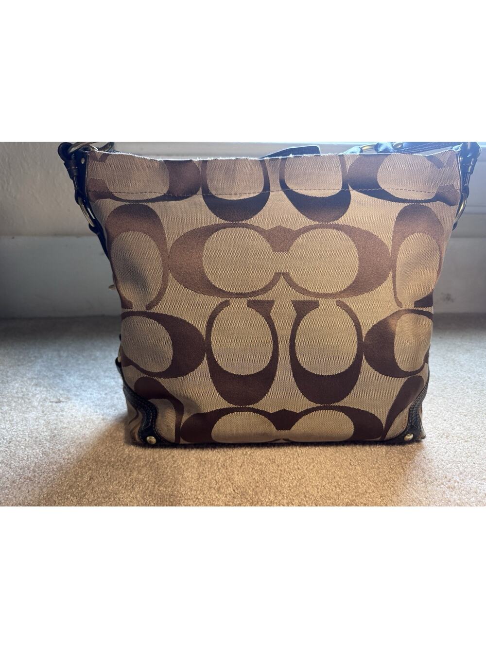 Coach Signature Carly Large HoboSKU 75491
